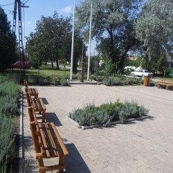 Templom előtti tér felújítása